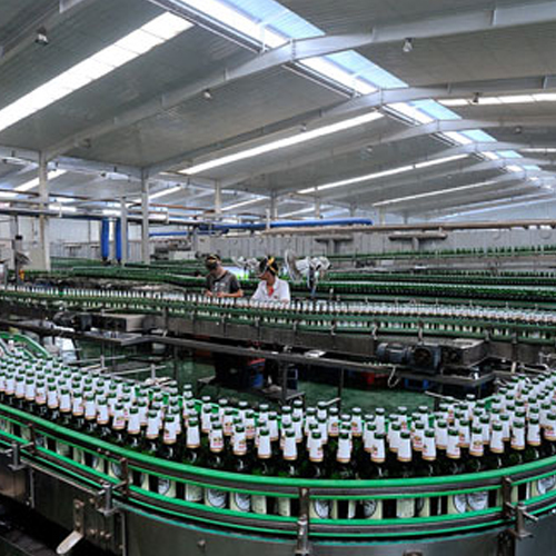 金荞麥啤(pi)酒廠包裝箱(xiang)供應